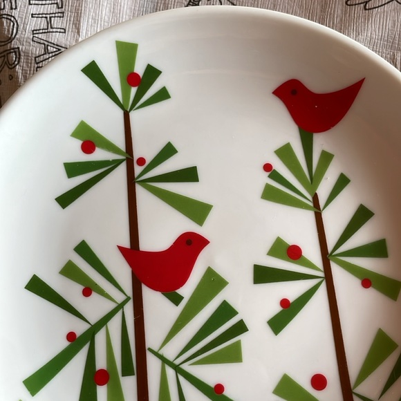 Cracker Barrel Holiday Plates. Excellent Condition. Size 6 1/2 Inches. - Picture 4 of 6